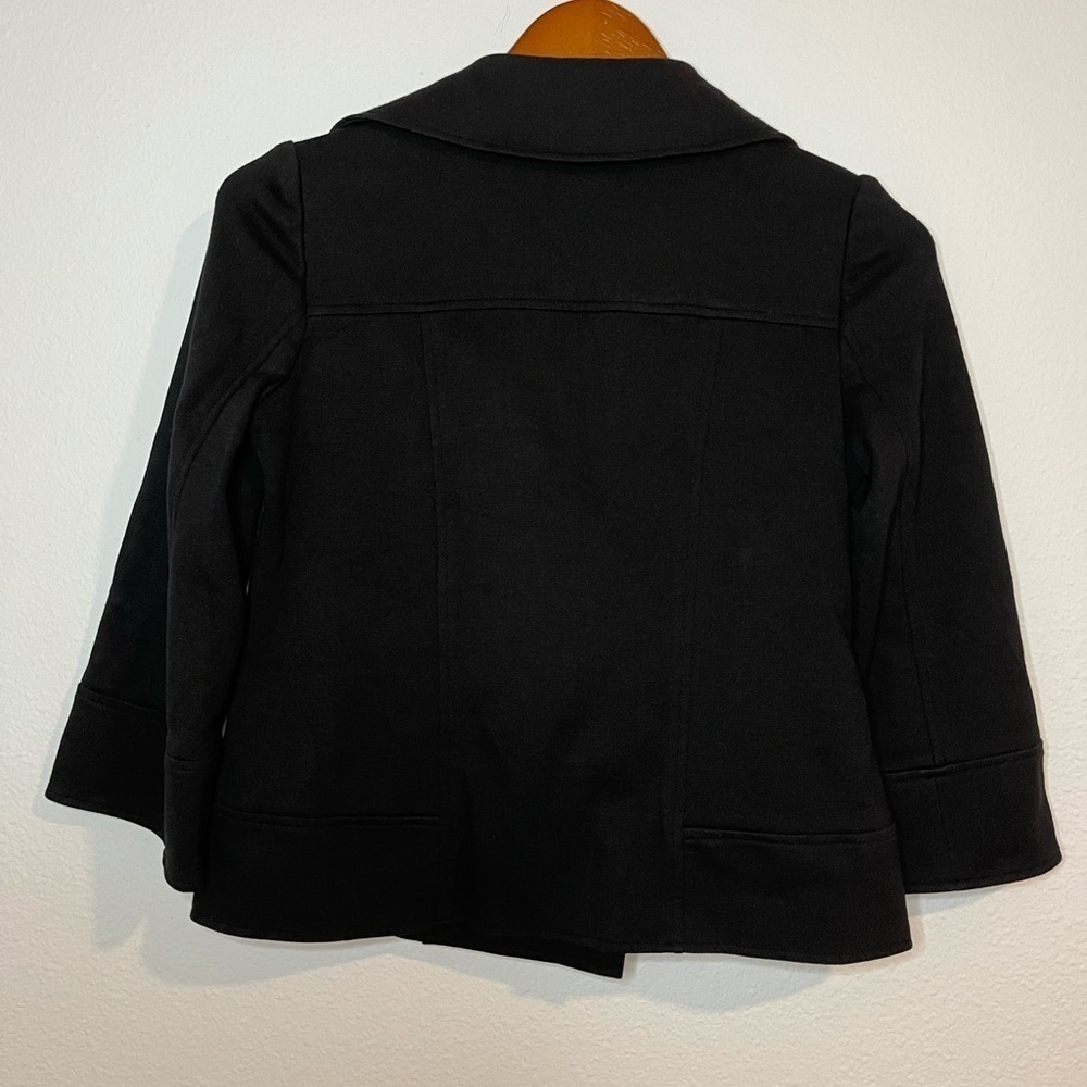 Pendleton Petite Double Breasted Black Blazer Siz… - image 8